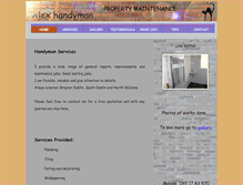 Tablet Screenshot of alex.ie