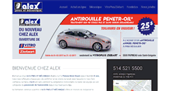 Desktop Screenshot of alex.ca
